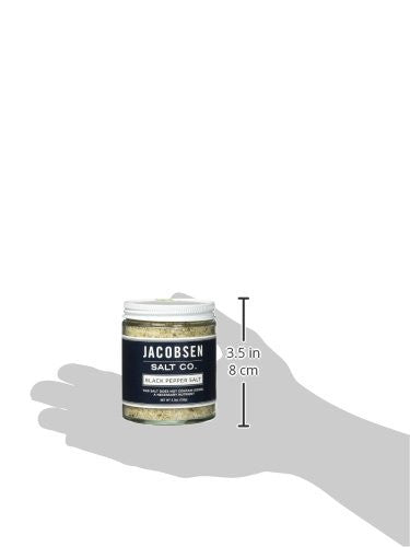 JACOBSEN BLK PEPPER SALT ( 6 X 4.23 OZ   )