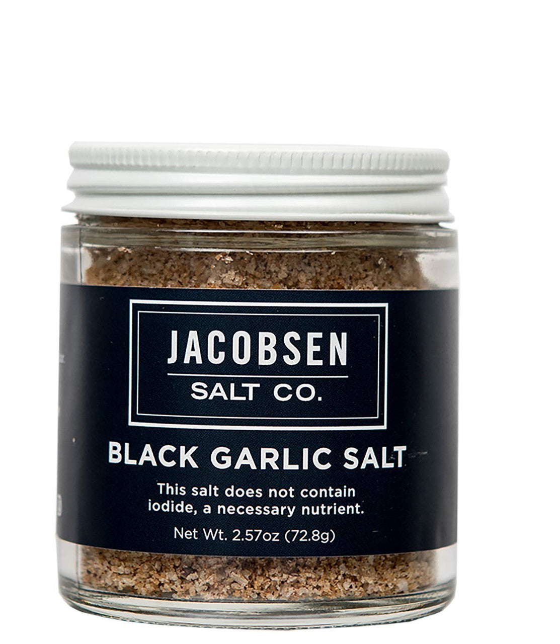 JACOBSEN BLK GARLIC SALT ( 12 X 2.5 OZ   )