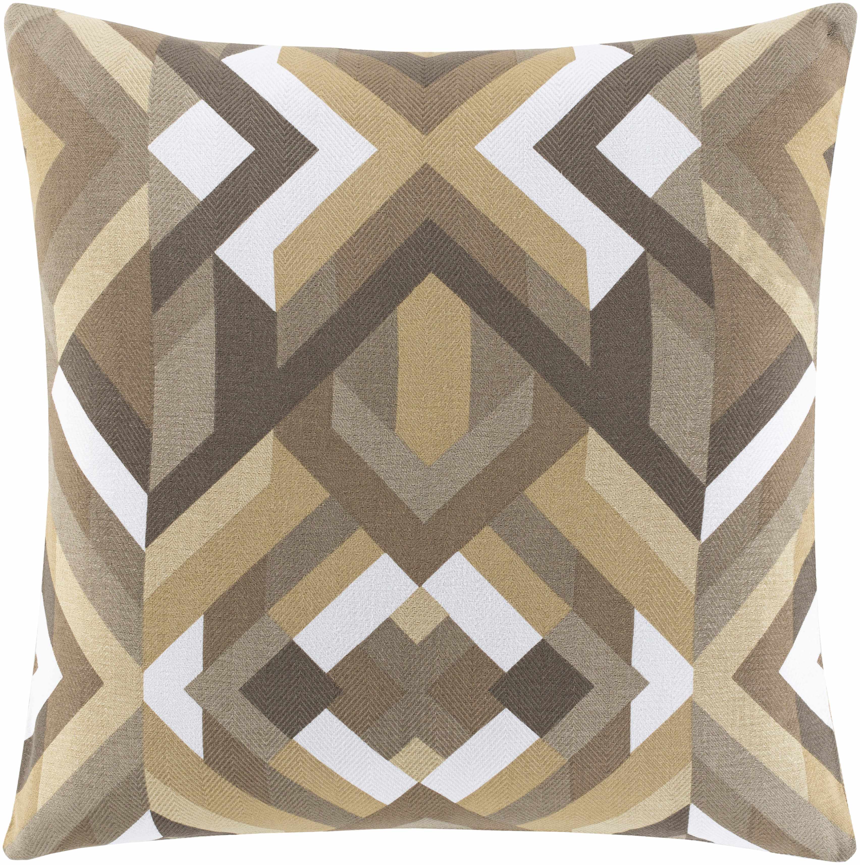Curlew Modern Geometric Throw Pillow - Clearance