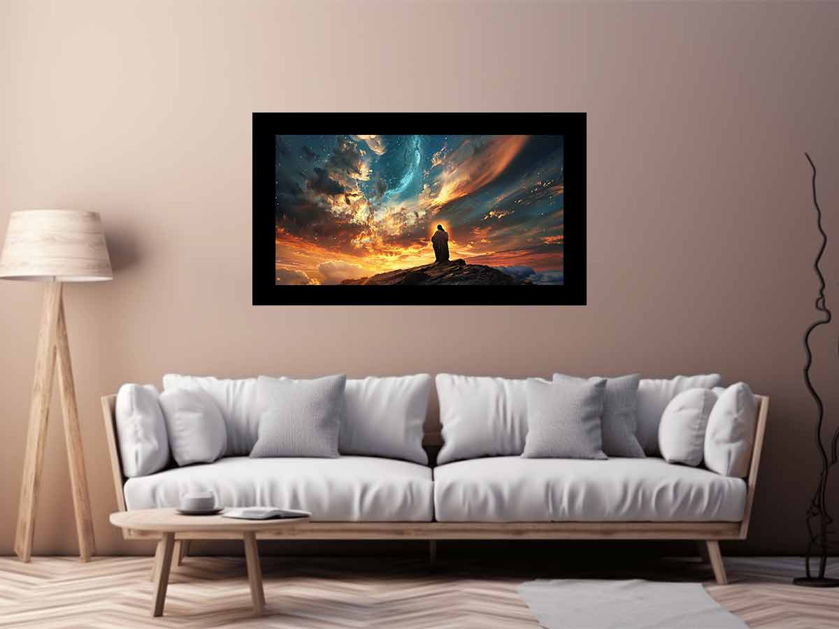 Jesus Canvas painting &  Print